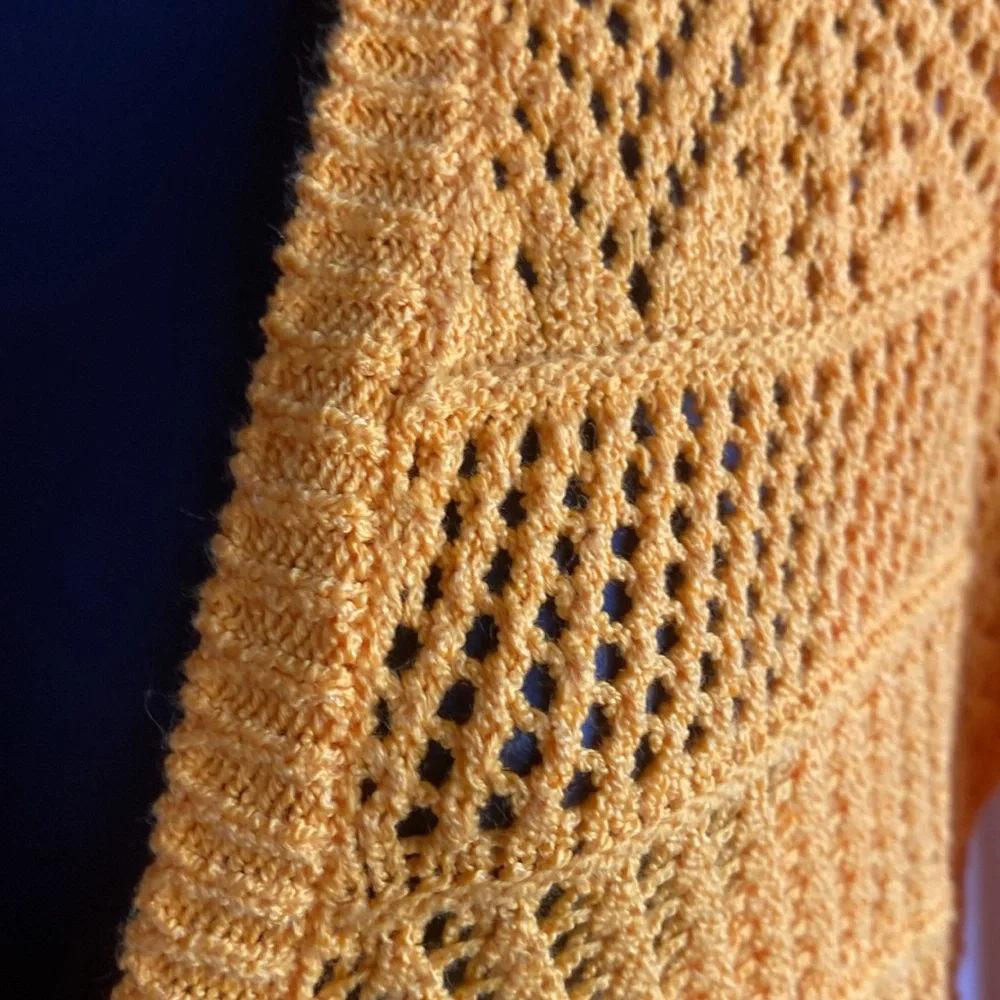 Rag & Bone NWT Long Sleeve Vneck Detachable Slip Open Knit Coverup/Dress medium - Picture 9 of 16